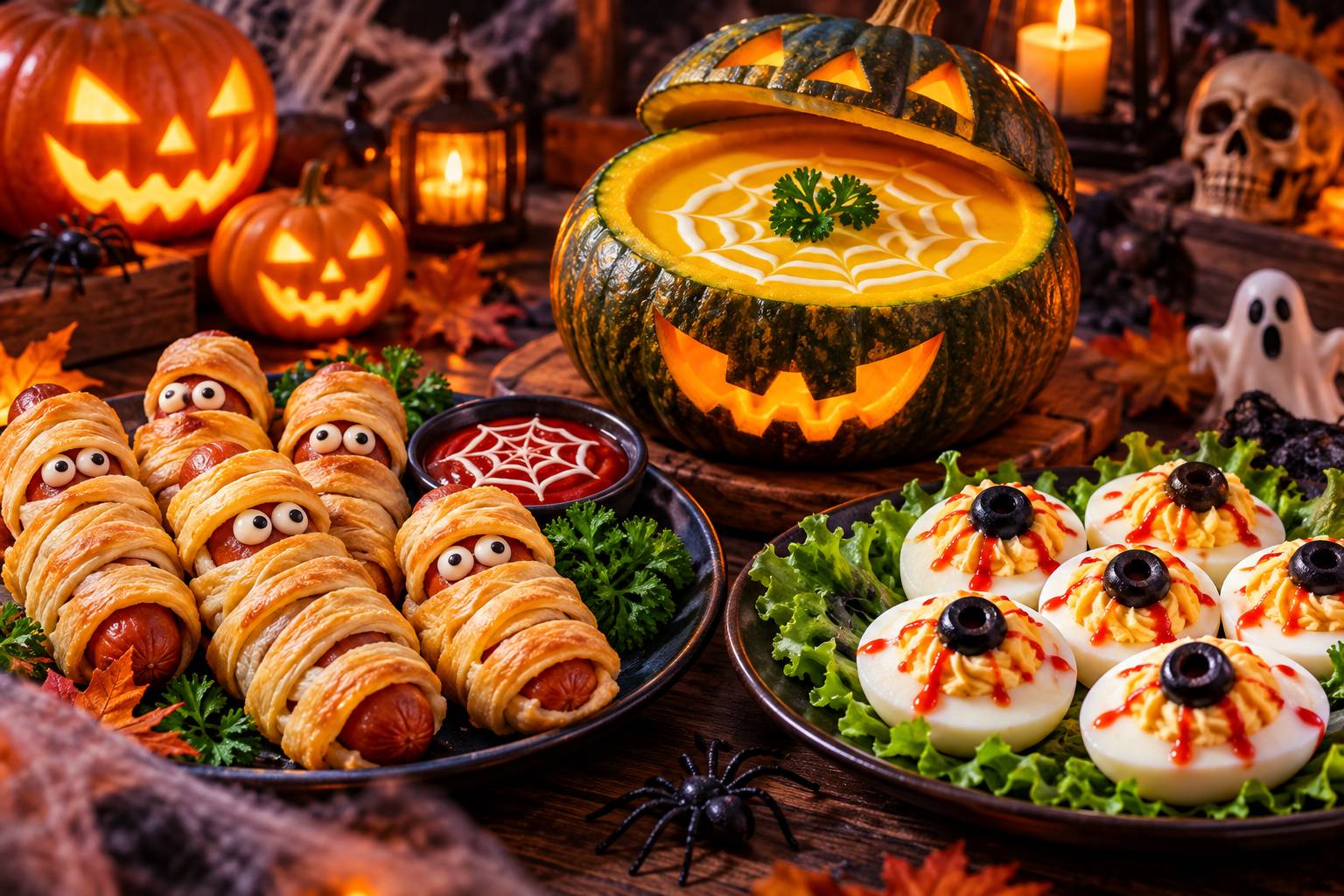 3 M&oacute;n Ăn Halloween Dễ L&agrave;m Từ Nguy&ecirc;n Liệu Quen Thuộc
