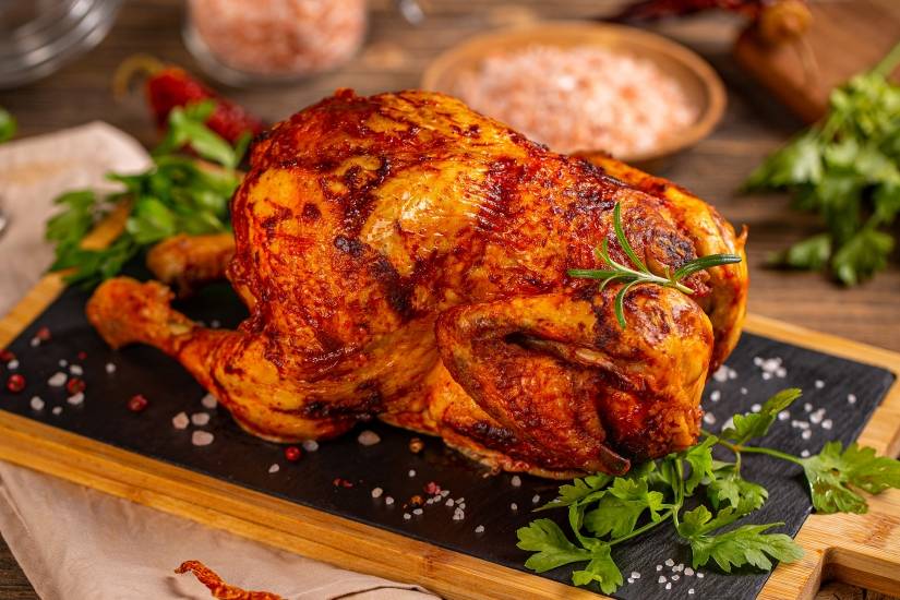 B&iacute; Quyết L&agrave;m G&agrave; Nướng Lu Da Gi&ograve;n Rụm Thịt Mềm Thơm Nức