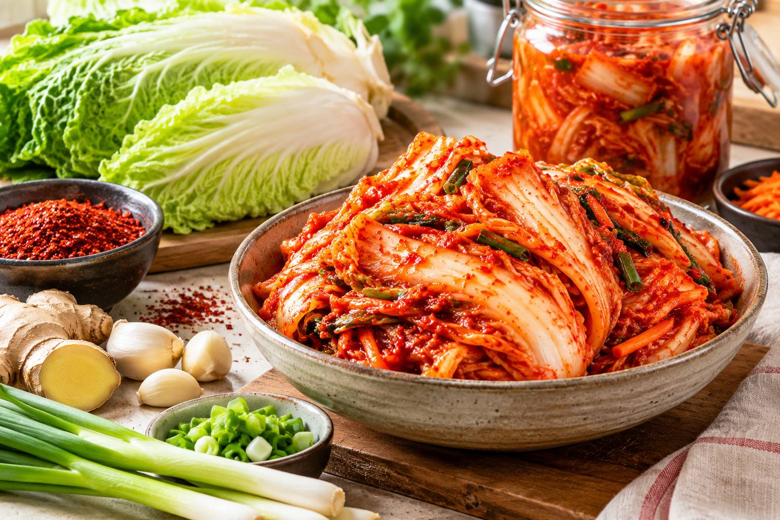 Kimchi Cải Thảo: C&aacute;ch L&agrave;m Tại Nh&agrave; V&agrave; Mẹo L&ecirc;n Men