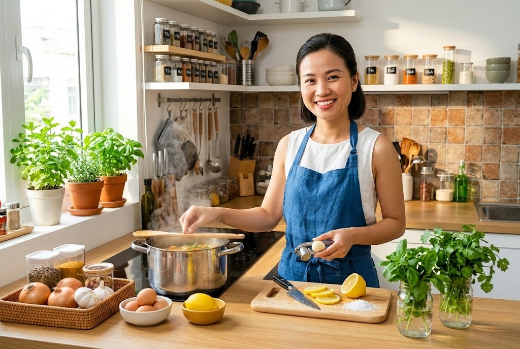 Top 10 Mẹo Vặt Nh&agrave; Bếp Đỉnh Cao Gi&uacute;p Tiết Kiệm Thời Gian 2026