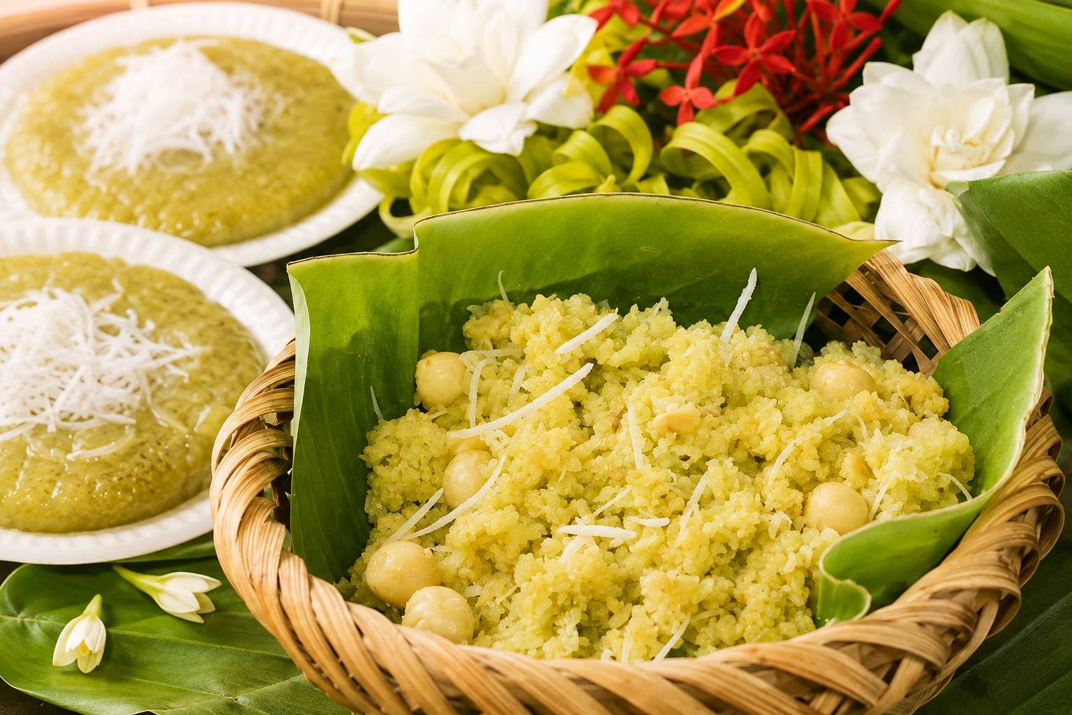 Cốm Làng Vòng - Thức quà tinh tế, gói trọn hương vị mùa thu của Hà Nội