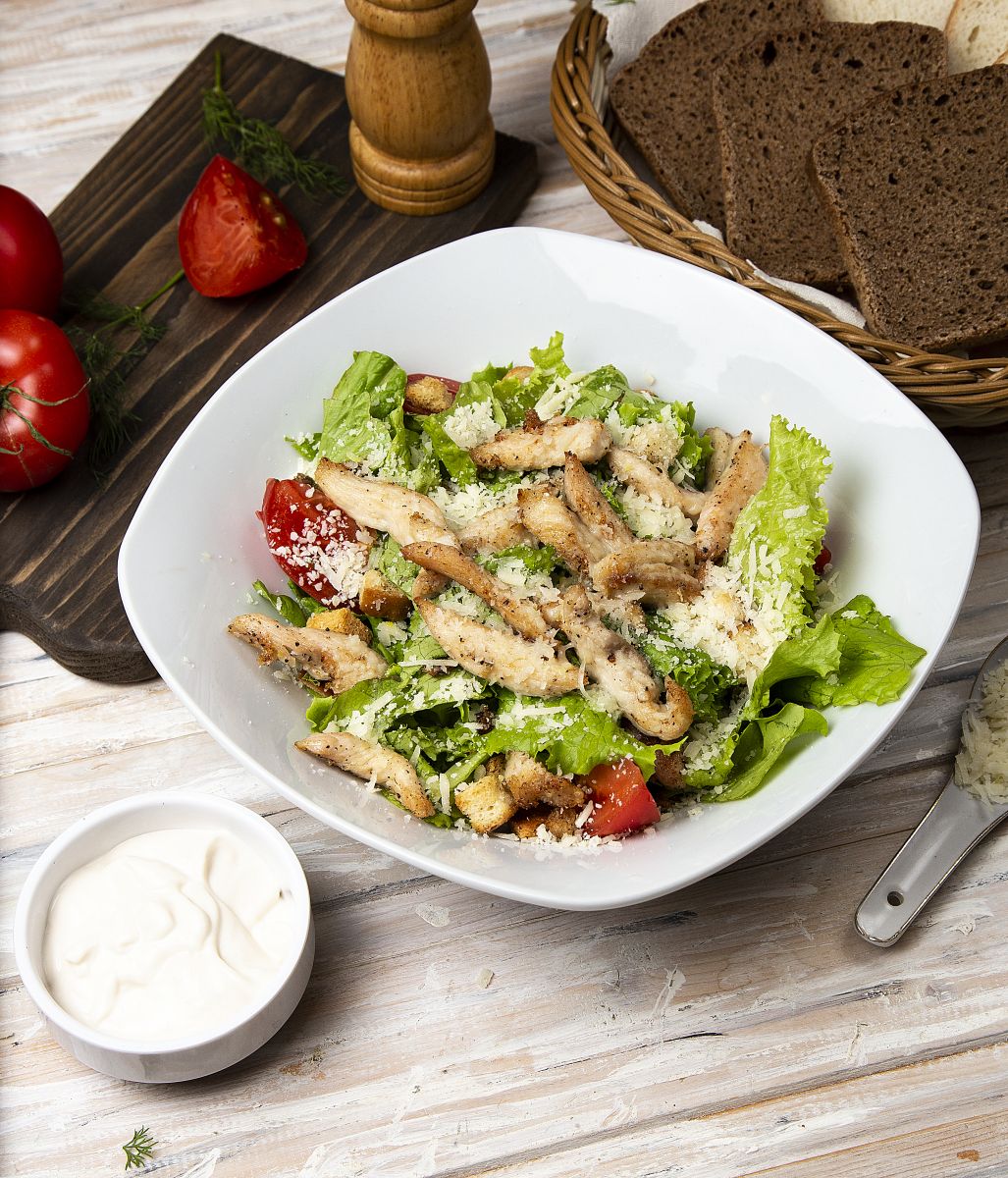 Quy trình các bước để có một đĩa Salad Caesar hoàn hảo