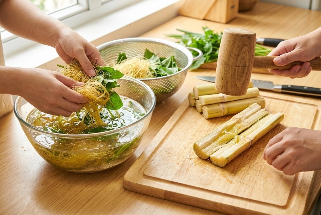 Sơ chế tỉ mỉ để nước râu ngô của bạn đạt chất lượng vệ sinh cao nhất