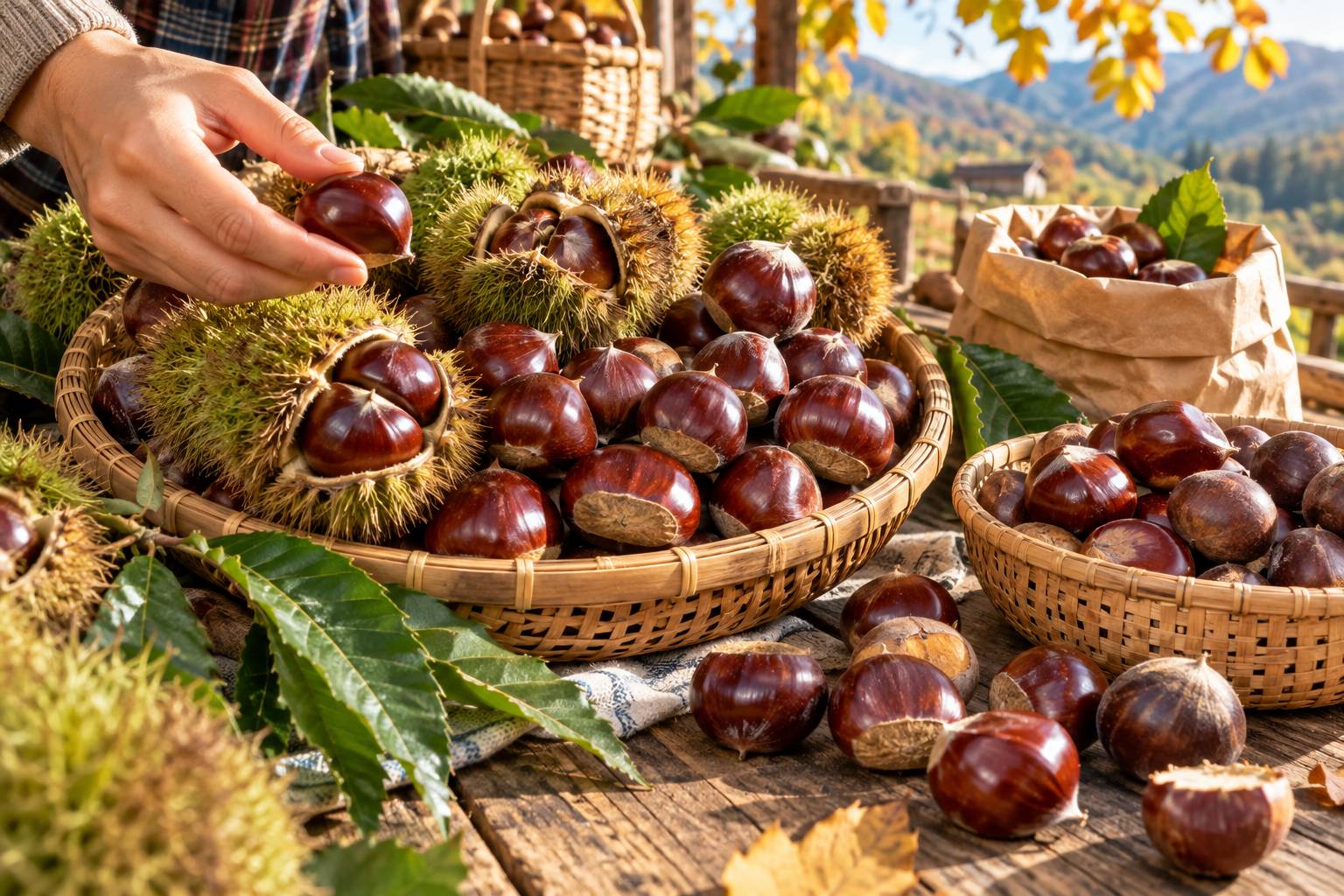 Cần lựa chọn hạt dẻ chất lượng và bảo quản đúng cách 