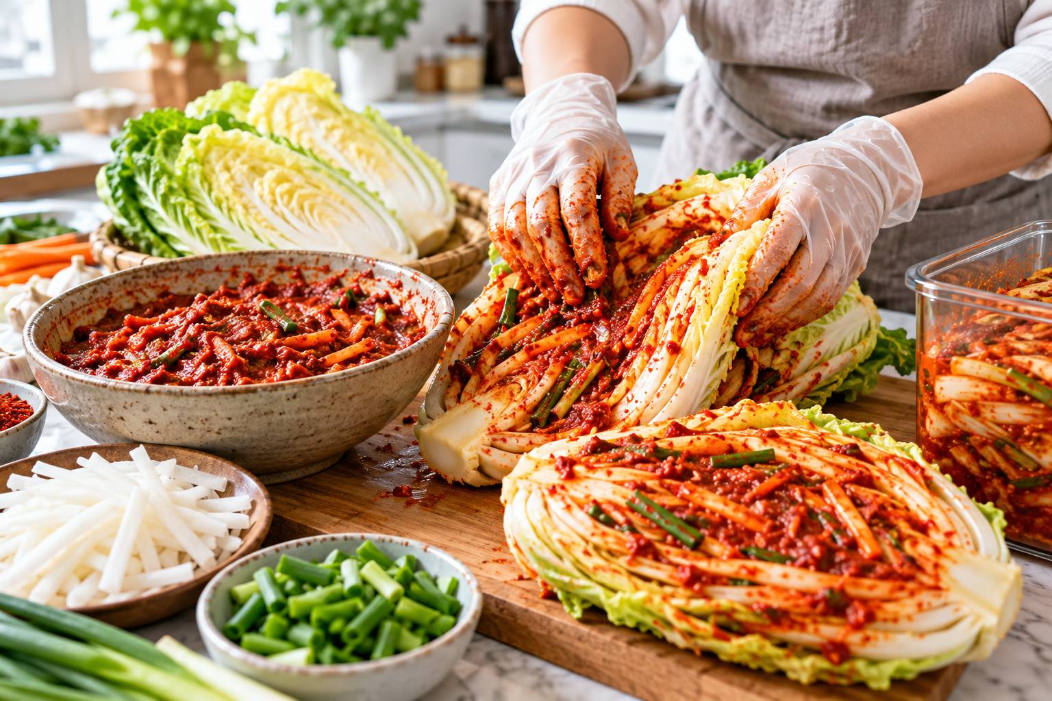 Kim chi cải thảo là một món ăn truyền thống nổi tiếng của Hàn Quốc và ngày càng được nhiều gia đình Việt Nam yêu thích