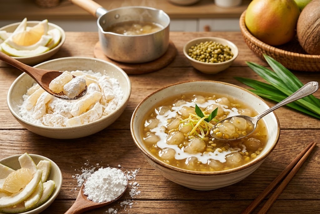 Bí quyết làm chè bưởi thơm ngon bổ dưỡng