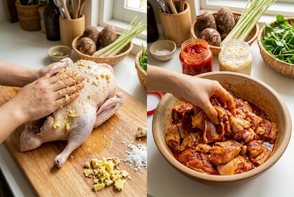 Kỹ thuật khử mùi hôi cho thịt vịt trước khi làm món vịt nấu chao béo ngậy 