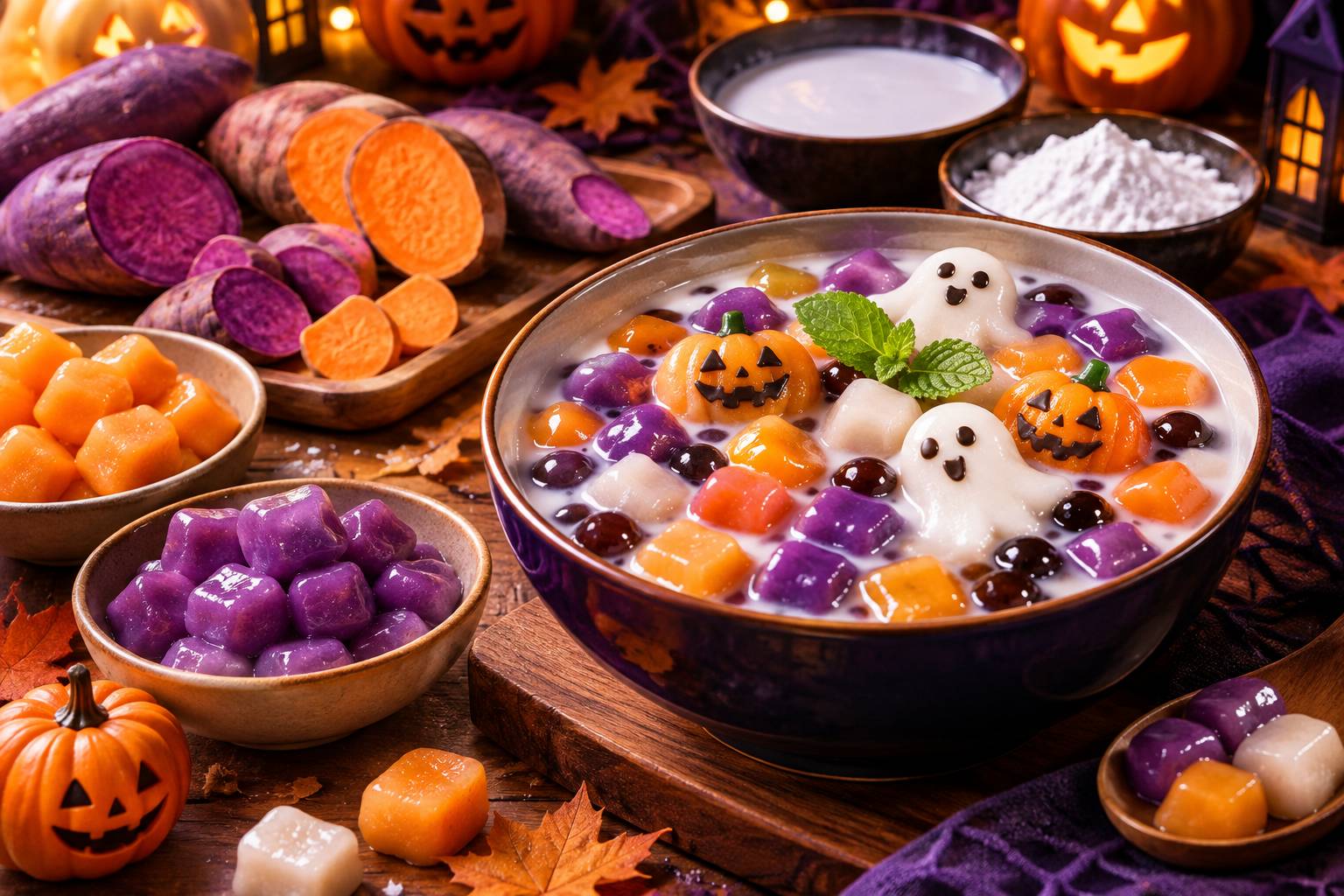 Thưởng thức và bảo quản chè dẻo Halloween đúng cách 