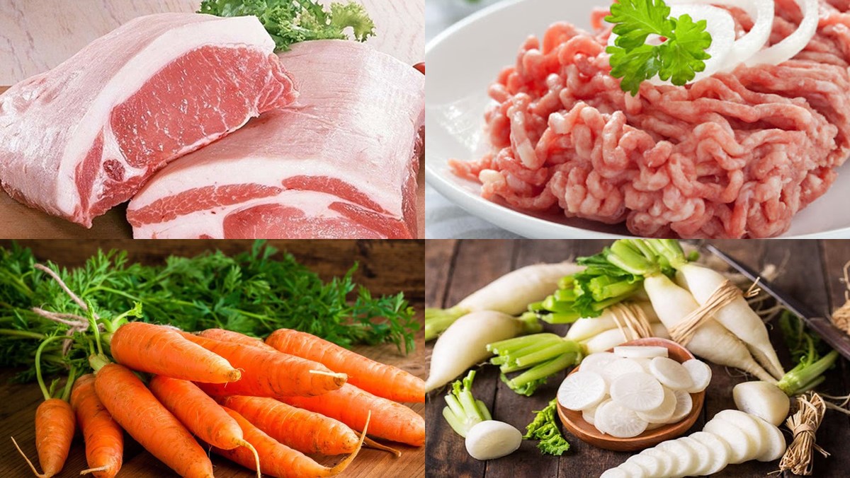Nguyên liệu cần thiết để làm món bún chả Hà Nội thơm ngon