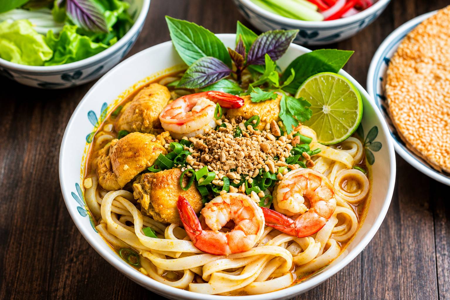 Mì Quảng Gà Tôm là món ăn nhất định phải thử khi đến miền Trung