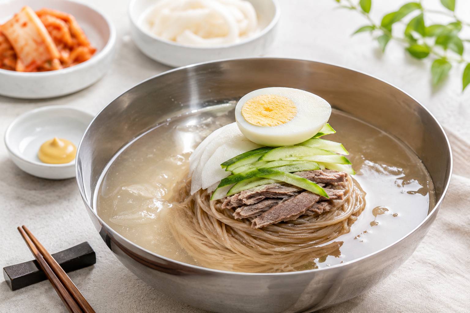 Naengmyeon Hàn Quốc - Mì lạnh thơm ngon 