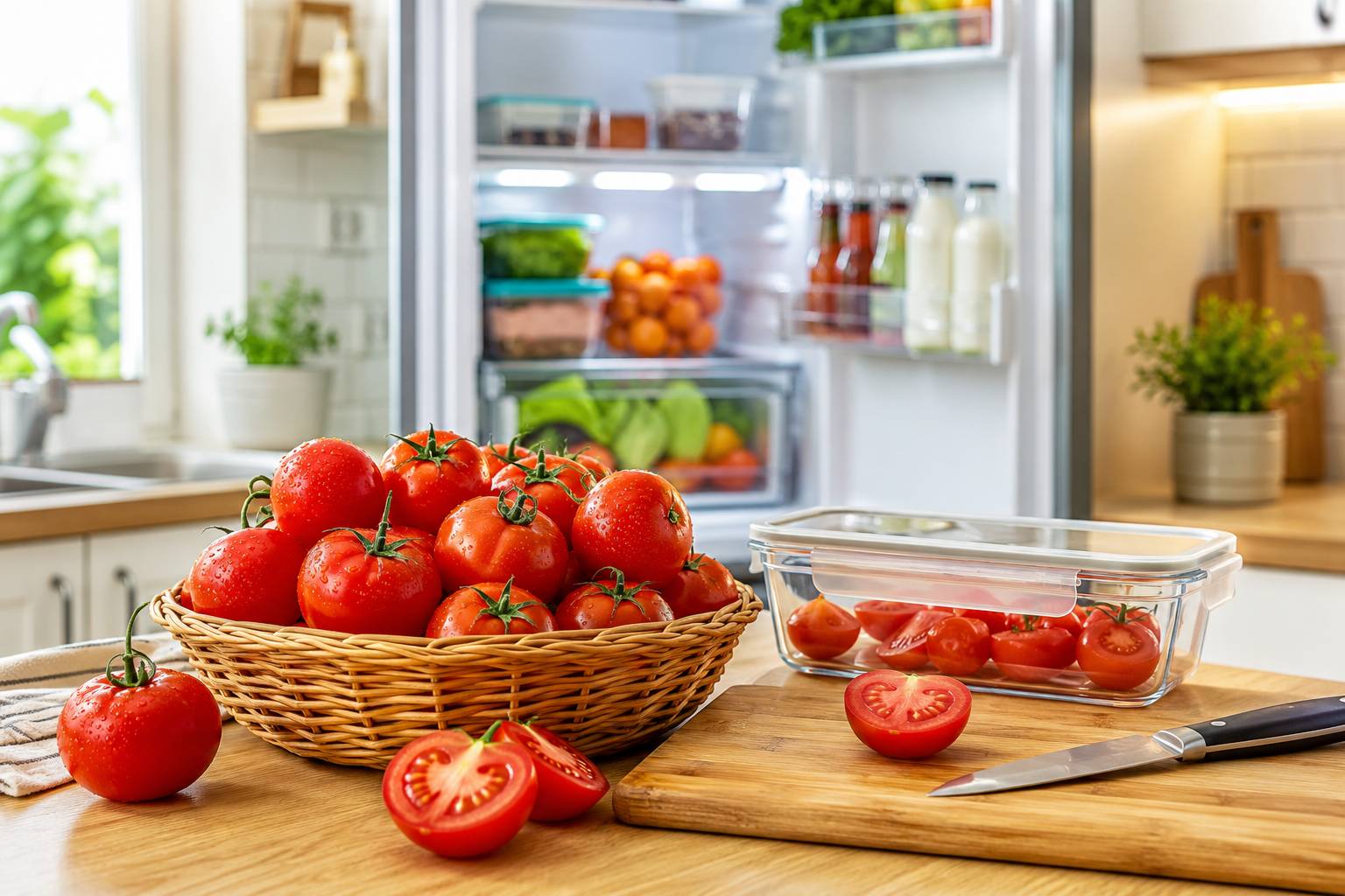 Cần chọn và bảo quản cà chua đúng cách để đảm bảo súp thơm ngon bổ dưỡng 